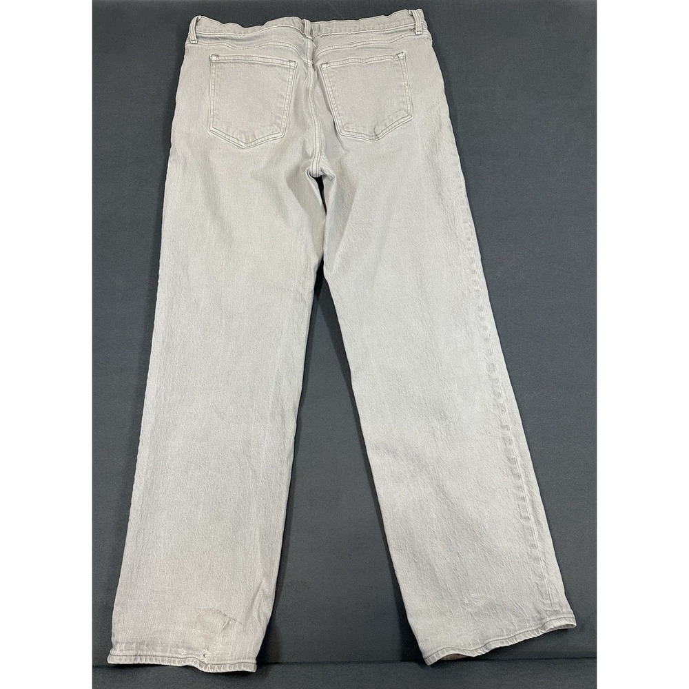 Abercrombie & Fitch Jeans Light Wash Denim 90s Relaxed High Rise Womens Size 16L - Picture 2 of 12